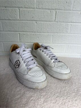 Philipp Plein Hexagon Lace-Up Sneakers